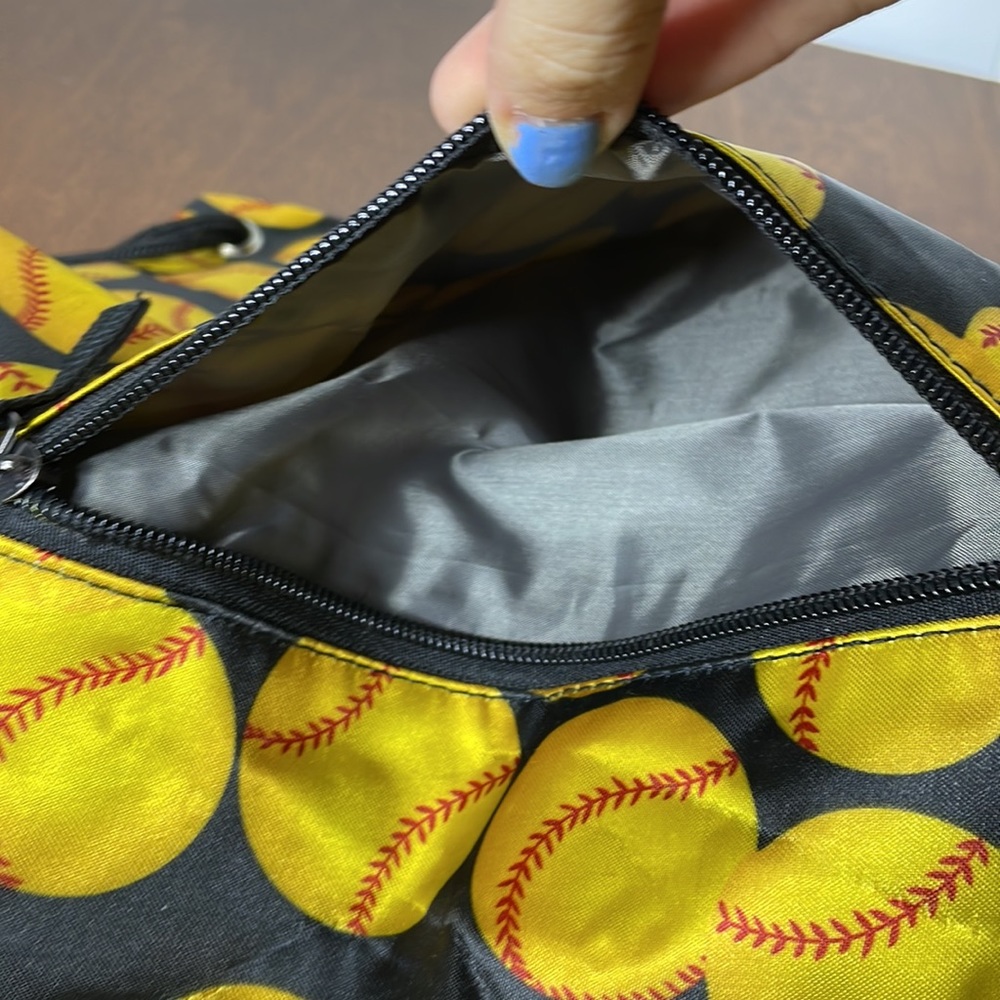 Drawstring Back Pack - Softball - image 3